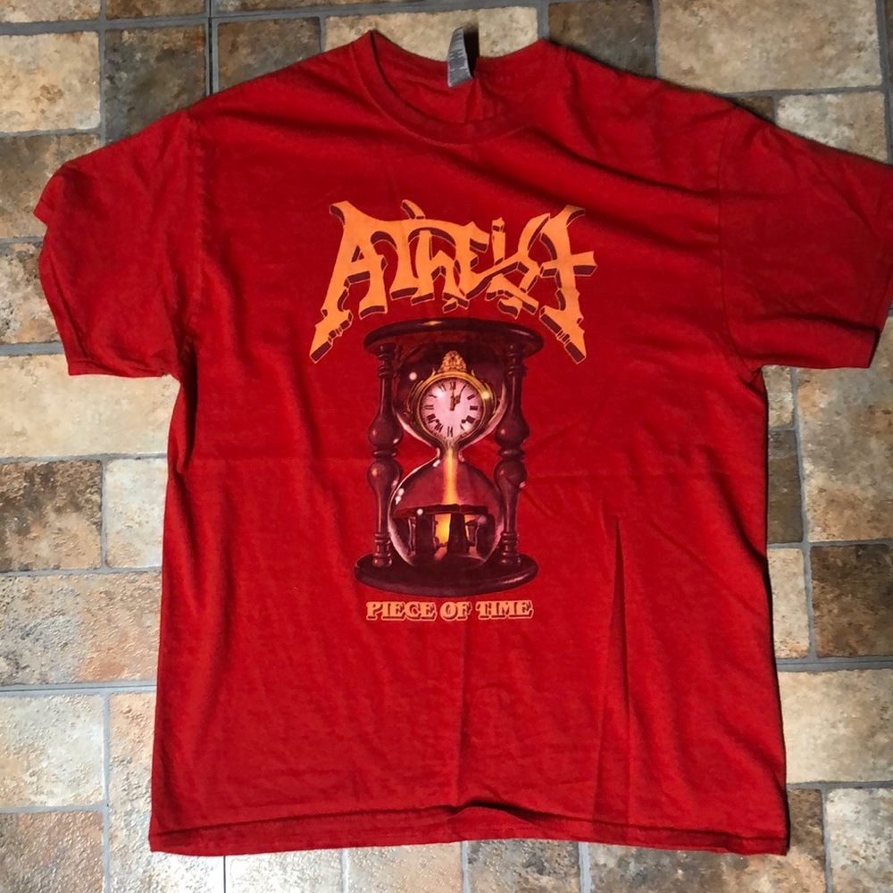 Atheist Concert Shirt, Concert Shirt, Death Metal, Heavy Metal
